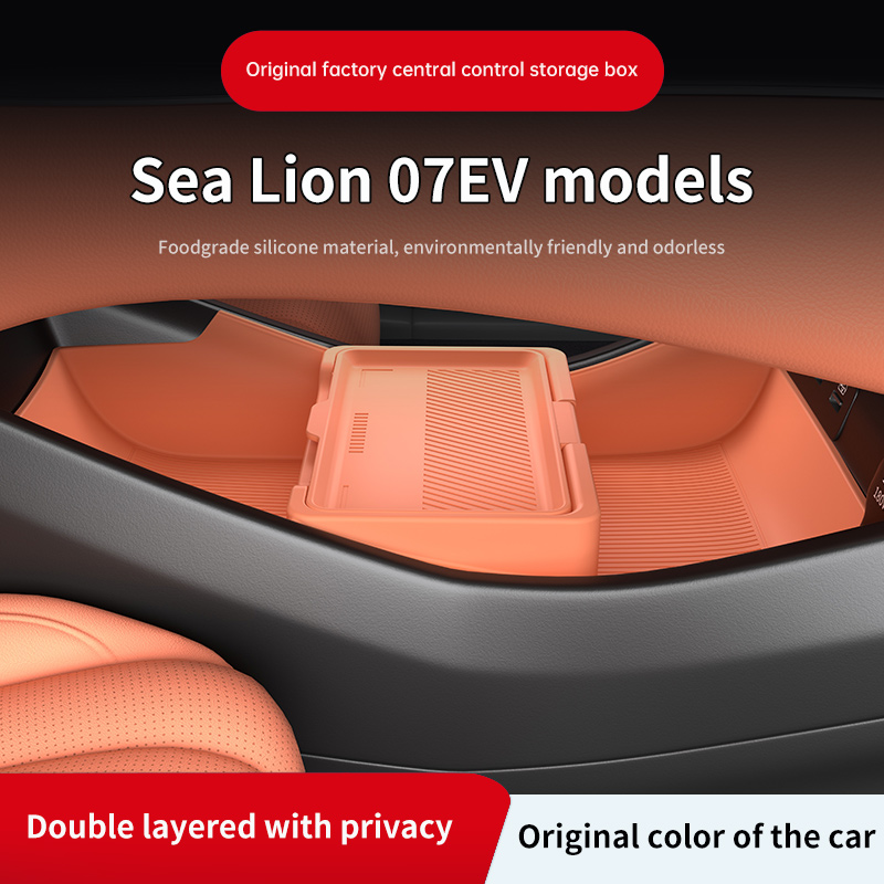Car Organizer - 2025년형 BYD 씰라이언 7 실리콘 센터