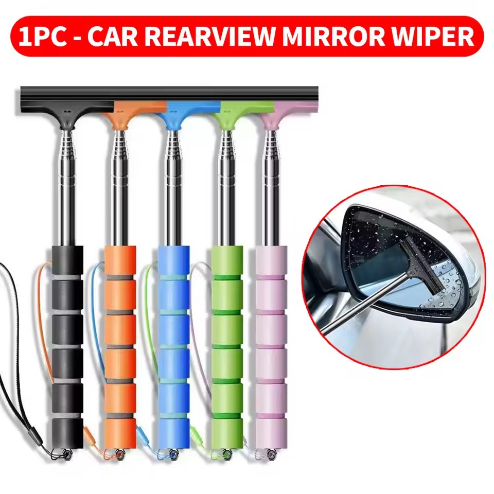 Car Wiper - 백미러 윈드스크린 와이퍼 접이식 휴대용 고무