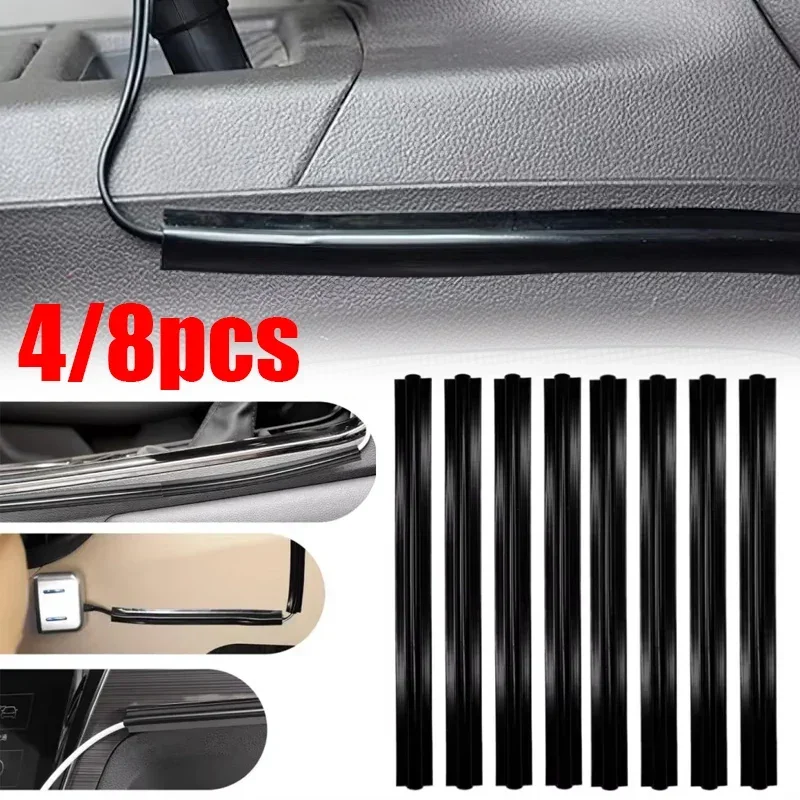 Car Cable Organizer - 4개/8개 세트 차량용 케이블 정리대, 범용