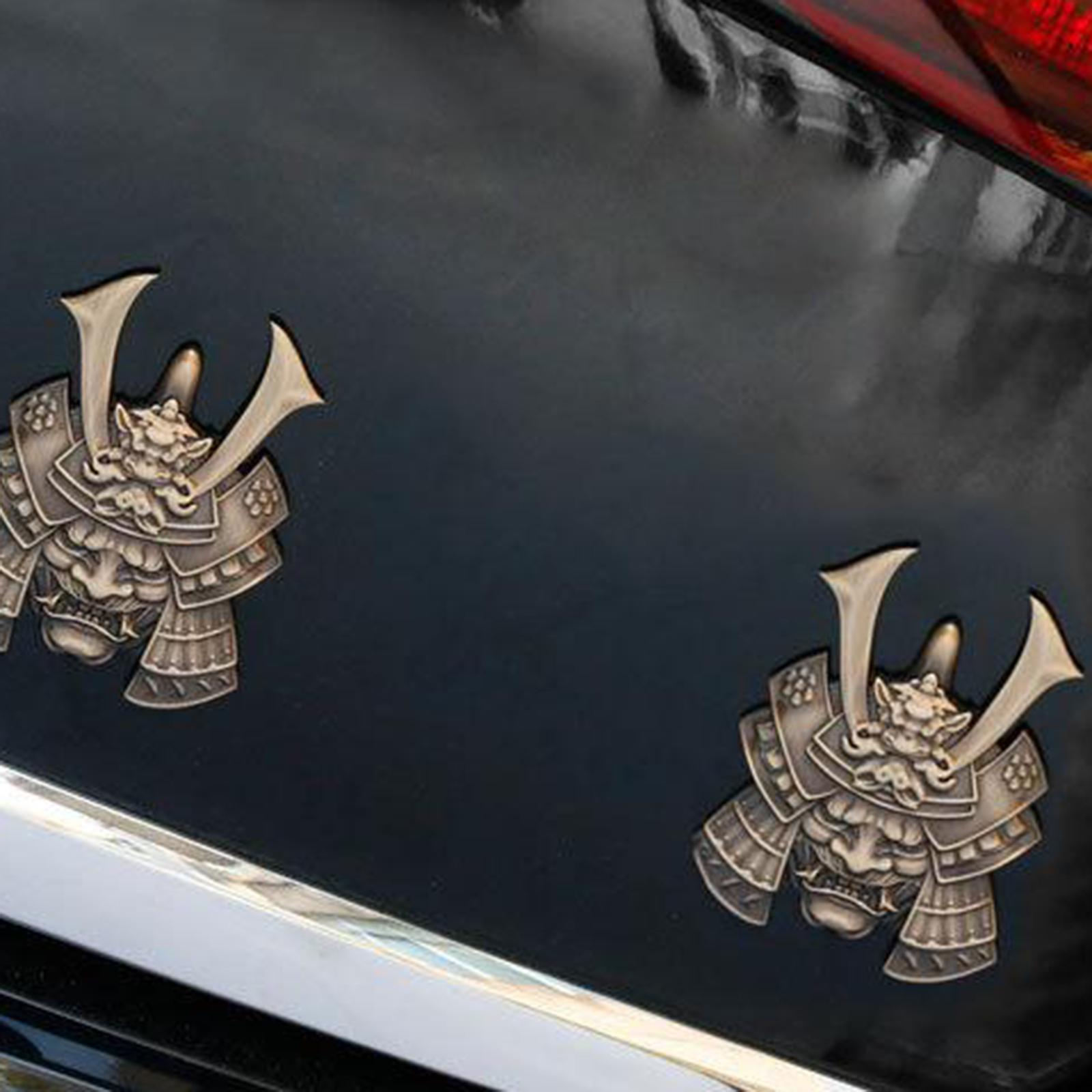 사무라이 테마 일본 스티커, 해골 모양 비닐 데칼, 닌 - Car Accessories Japanese 리뷰 및 가격