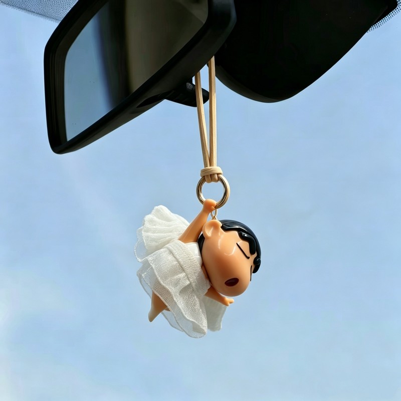 크레용신짱 엔젤 발레 미니 자동차 백미러 장식 펜던트  - Car Mirror 리뷰 및 가격
