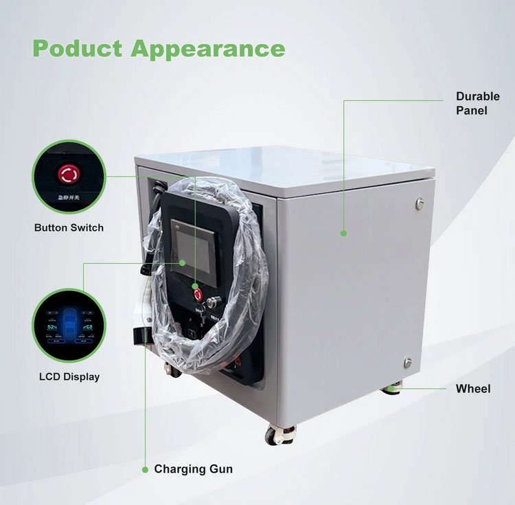 BAITU 20KW 단일 휴대용 DC 전기차 충전기 L - Car Charger 리뷰 및 가격