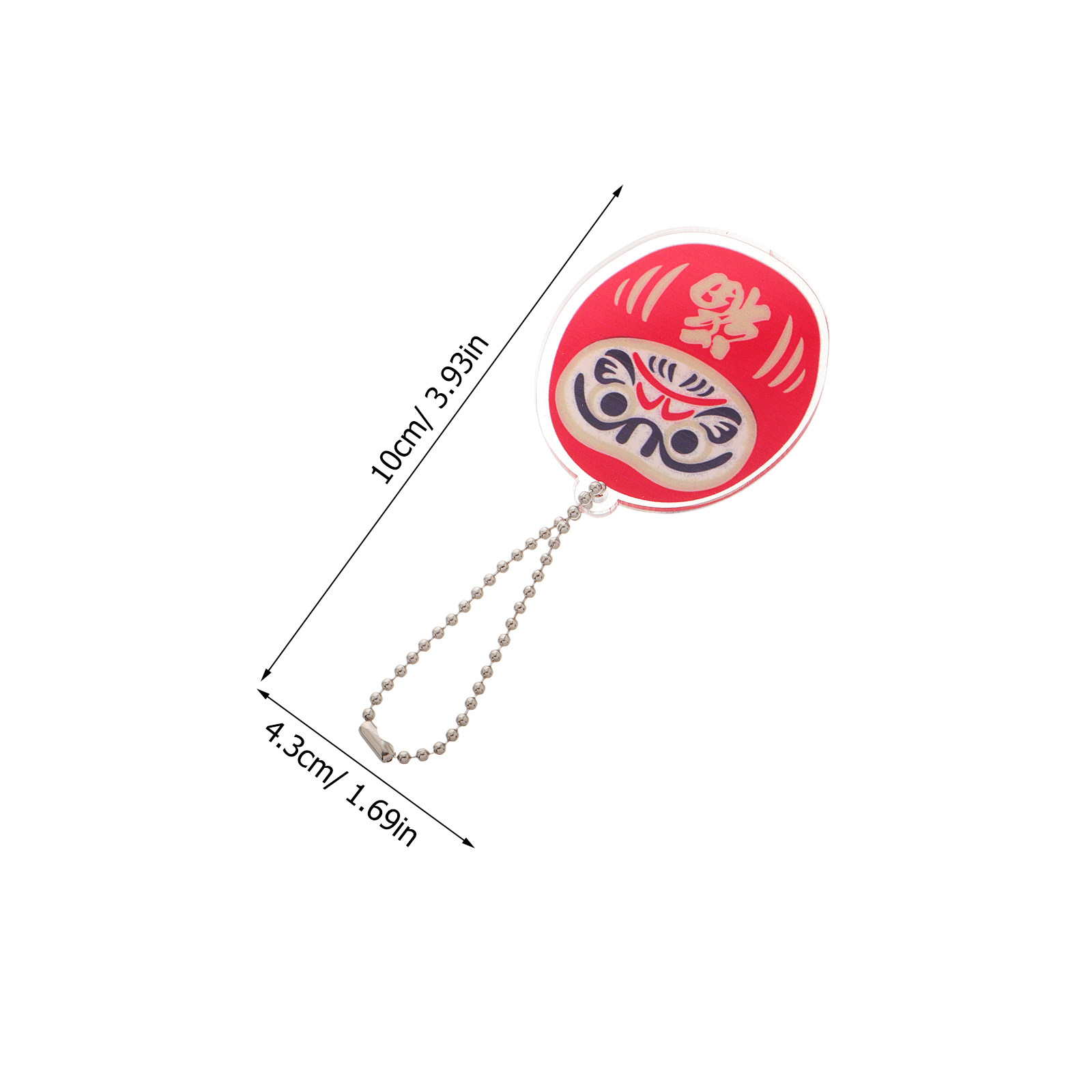 2개 세트 다루마 키링, 일본 다루마 펜던트, 행운을  - Car Accessories Japanese 리뷰 및 가격