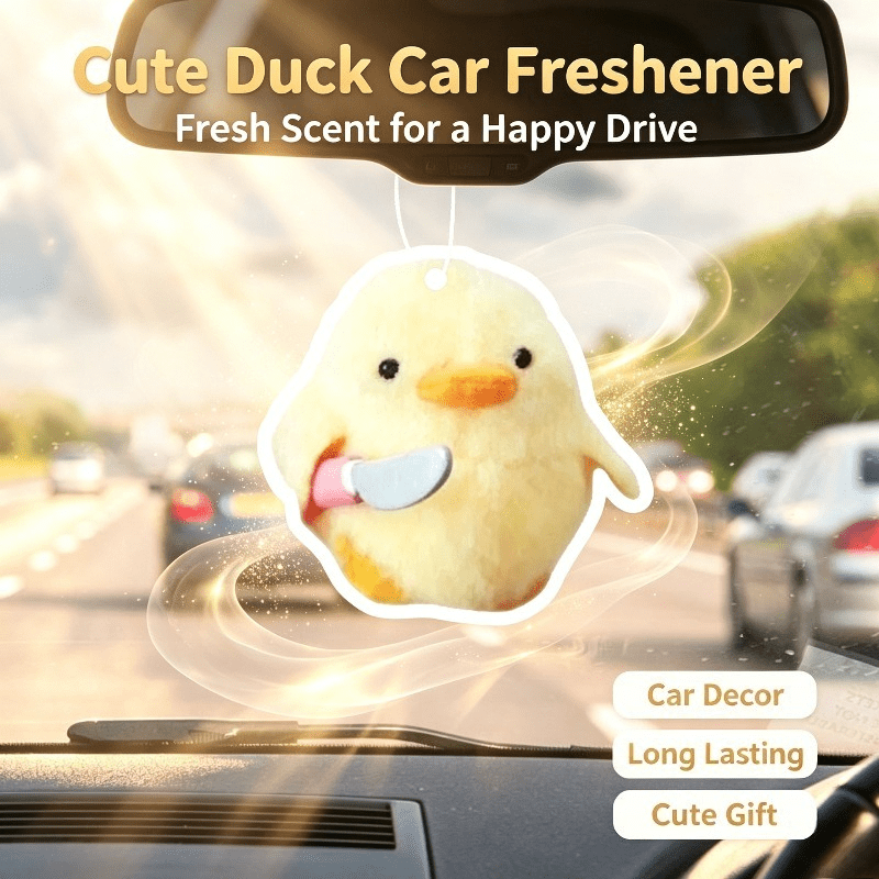 자동차 방향제 귀여운 병아리 모양 칼 장식 향기 카드  - Car Air Freshener 리뷰 및 가격