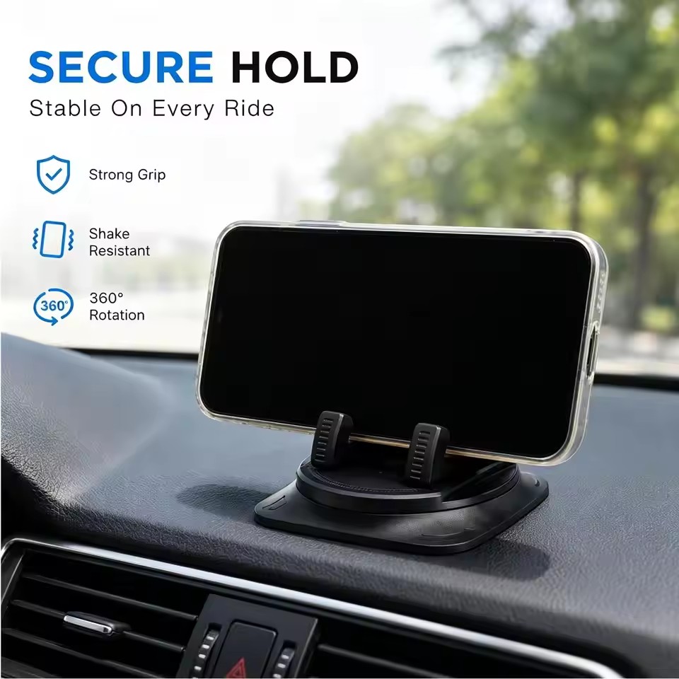 360 °   차량용 휴대폰 거치대 미끄럼 방지 실리콘 - Car Phone Holder 리뷰 및 가격